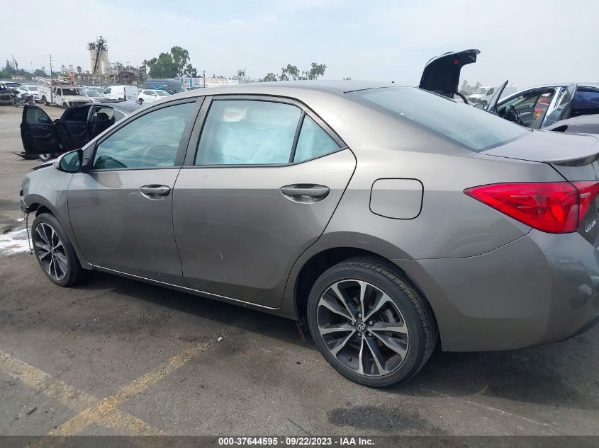 2019 TOYOTA COROLLA L/LE/SE/XLE/XSE - 2T1BURHE5KC142399