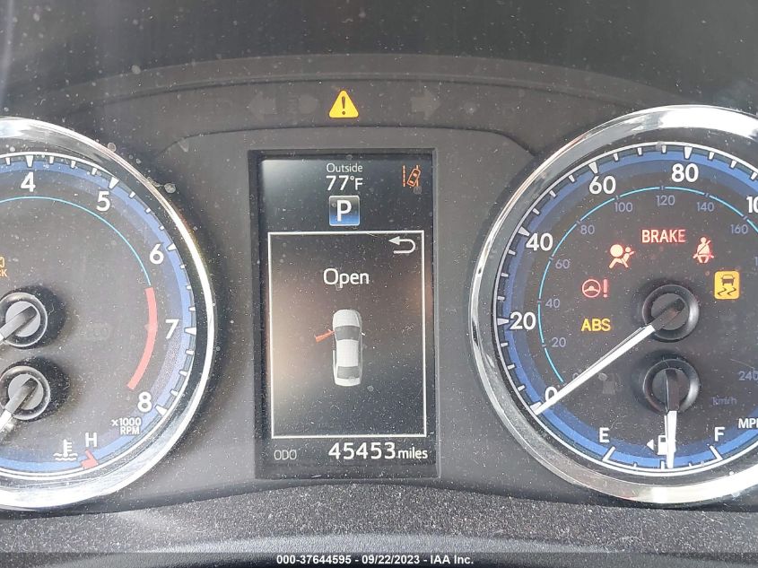 2019 TOYOTA COROLLA L/LE/SE/XLE/XSE - 2T1BURHE5KC142399