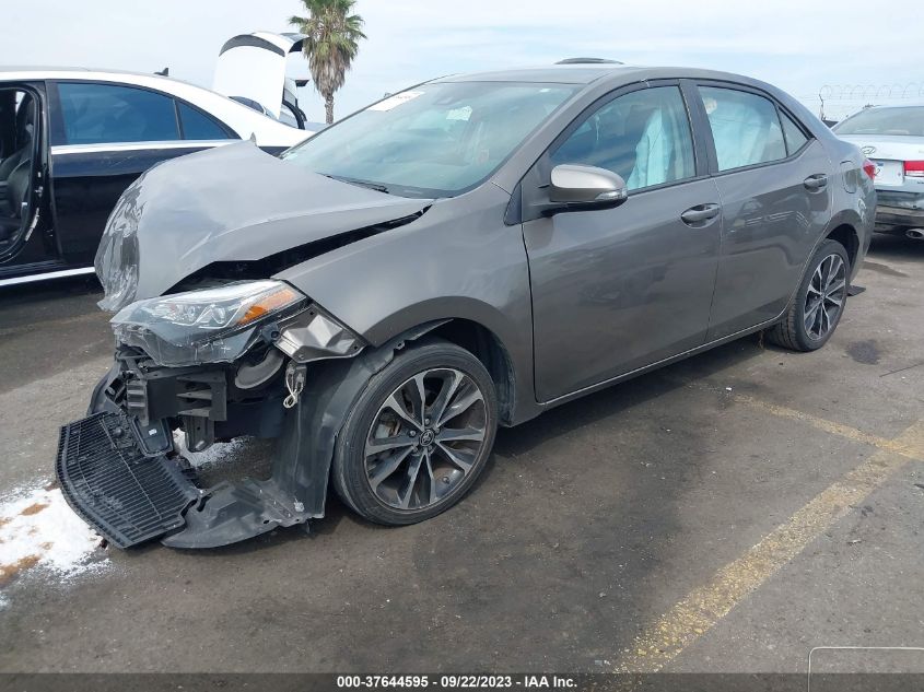 2019 TOYOTA COROLLA L/LE/SE/XLE/XSE - 2T1BURHE5KC142399