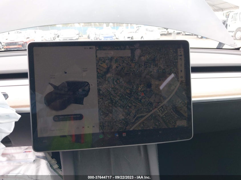 VIN 7SAYGDEE5NF485452 2022 TESLA MODEL Y LONG RANGE
