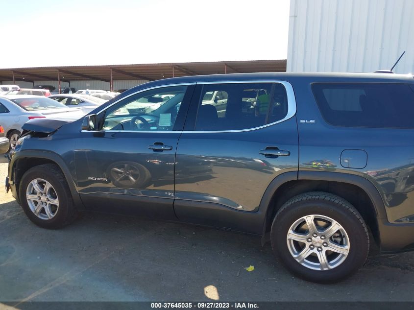 2019 GMC ACADIA SLE - 1GKKNKLA8KZ137538