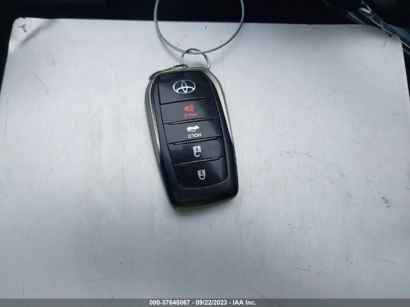 2019 TOYOTA MIRAI JTDBVRBD9KA005788