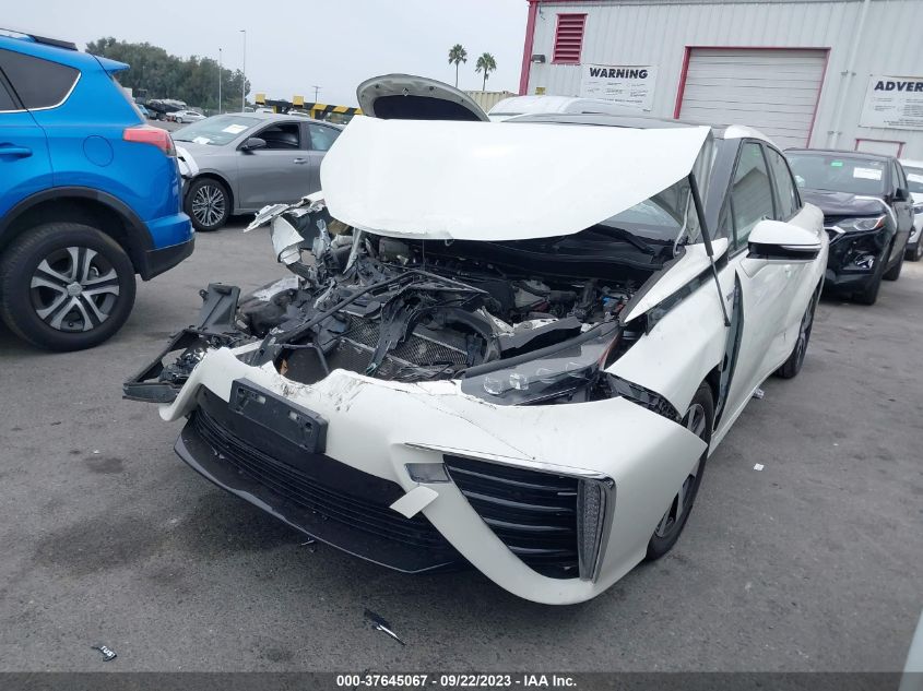 VIN JTDBVRBD9KA005788 Toyota Mirai   2019 2