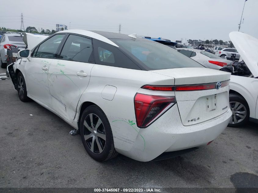 VIN JTDBVRBD9KA005788 Toyota Mirai   2019 3