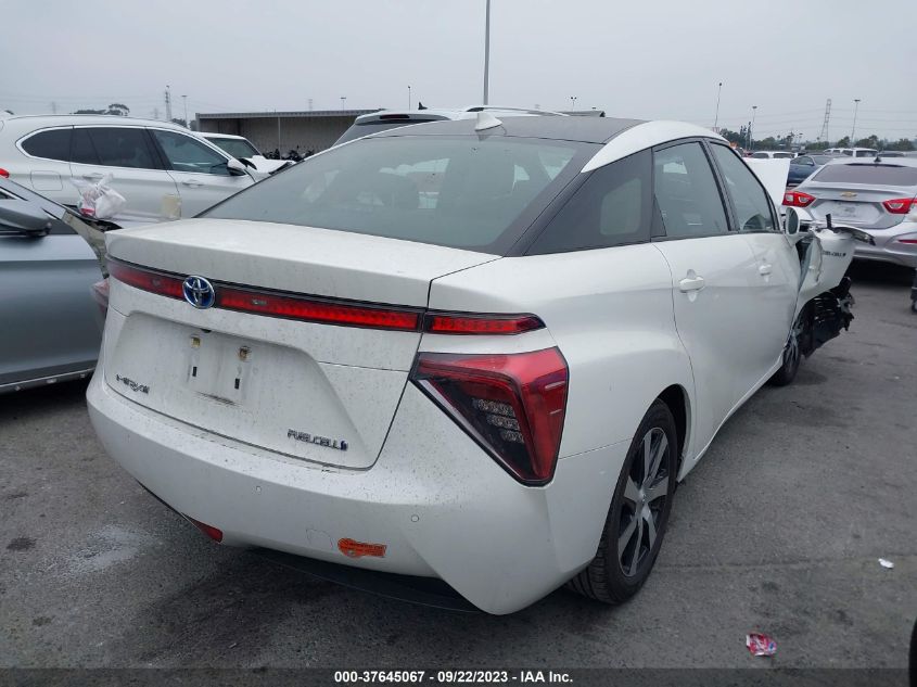 VIN JTDBVRBD9KA005788 Toyota Mirai   2019 4