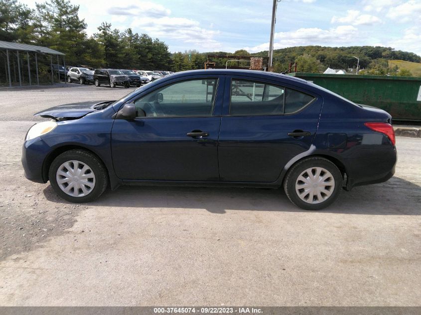 2014 NISSAN VERSA S - 3N1CN7AP2EL809080