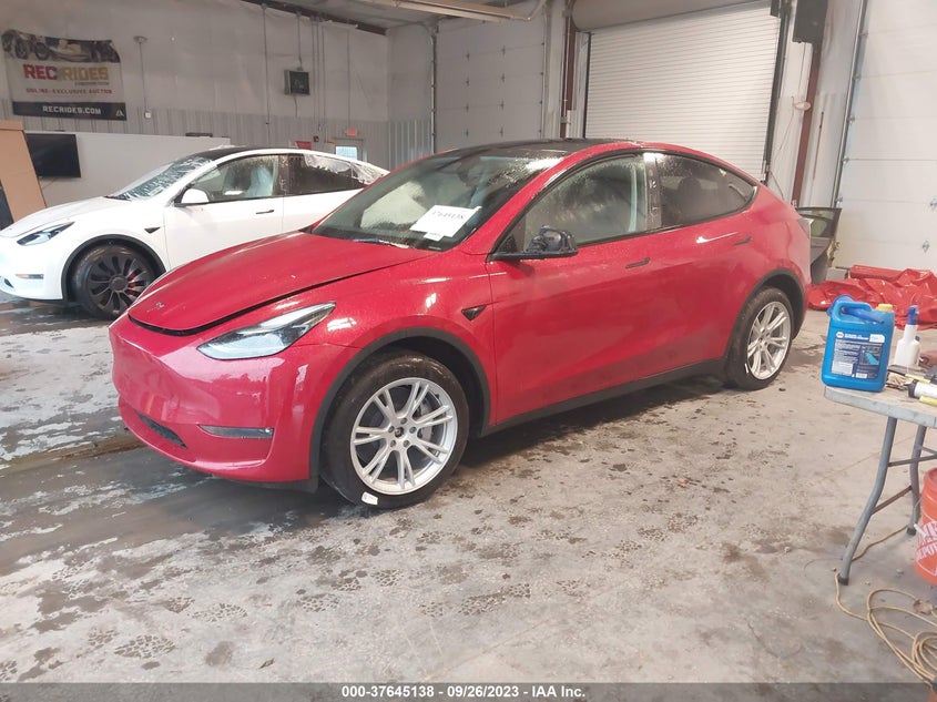 VIN 7SAYGAEE6PF839660 2023 TESLA MODEL Y LONG RANGE