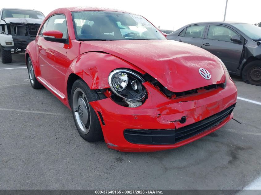 2013 VOLKSWAGEN BEETLE COUPE 2.5L - 3VWJP7AT6DM600541