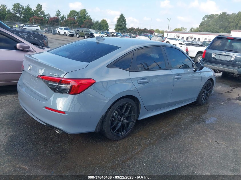 VIN 2HGFE2F54PH510918 2023 HONDA CIVIC SEDAN SPORT