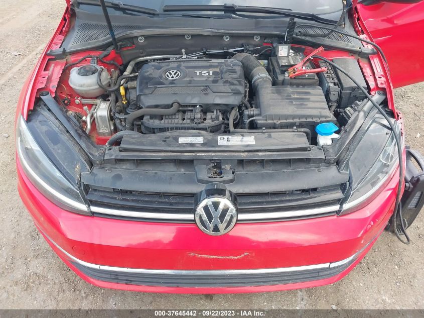 2018 VOLKSWAGEN GOLF S/SE - 3VWG17AU2JM255282