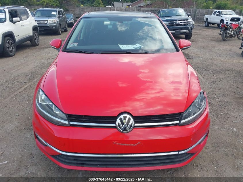 2018 VOLKSWAGEN GOLF S/SE - 3VWG17AU2JM255282