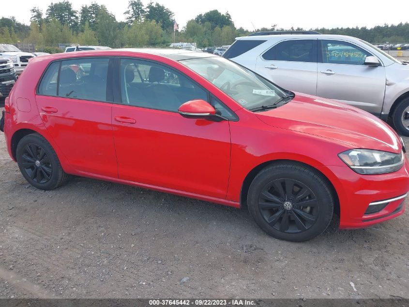 2018 VOLKSWAGEN GOLF S/SE - 3VWG17AU2JM255282