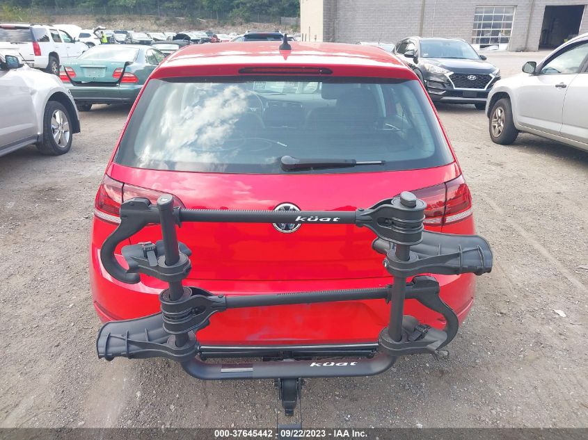 2018 VOLKSWAGEN GOLF S/SE - 3VWG17AU2JM255282