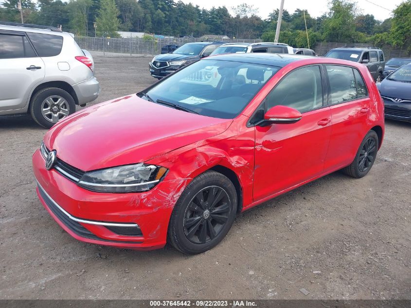 2018 VOLKSWAGEN GOLF S/SE - 3VWG17AU2JM255282