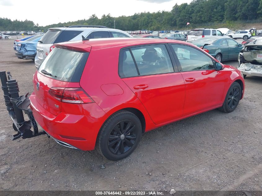 2018 VOLKSWAGEN GOLF S/SE - 3VWG17AU2JM255282