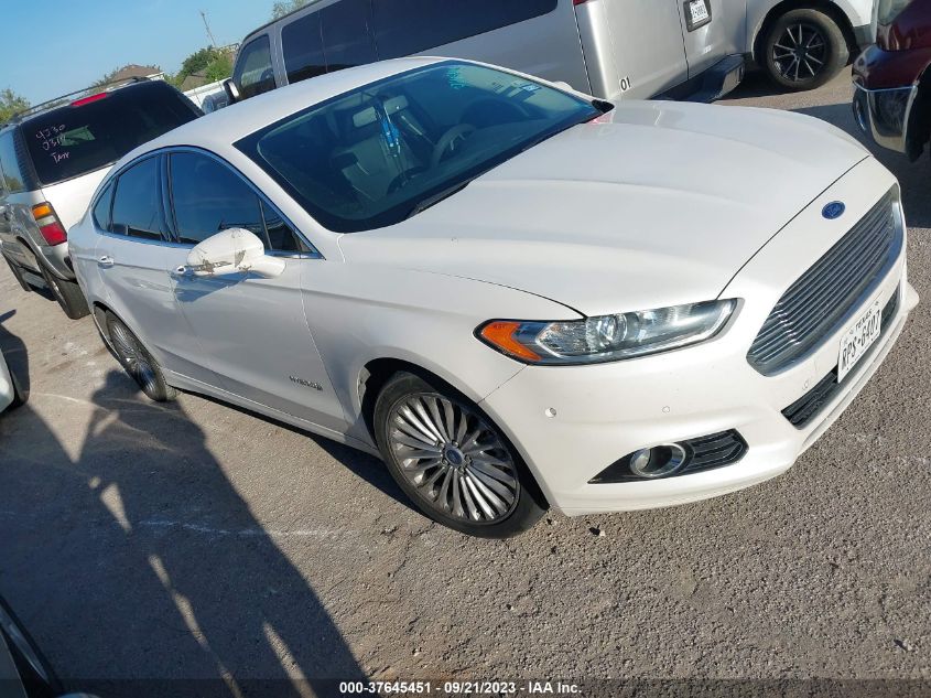 2014 FORD FUSION TITANIUM HYBRID - 3FA6P0RU9ER254167