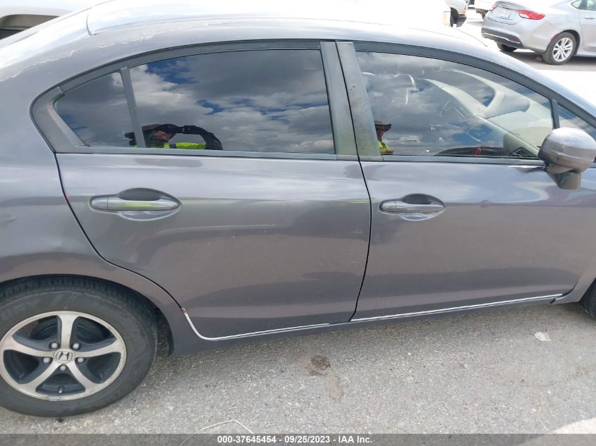 2015 HONDA CIVIC SEDAN SE - 19XFB2F72FE013627