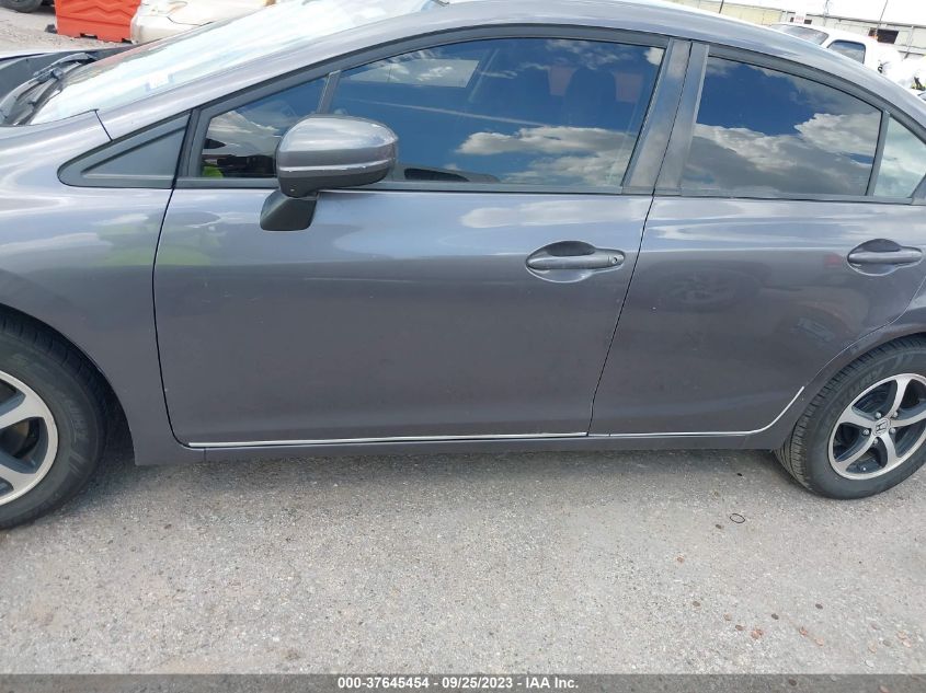 2015 HONDA CIVIC SEDAN SE - 19XFB2F72FE013627