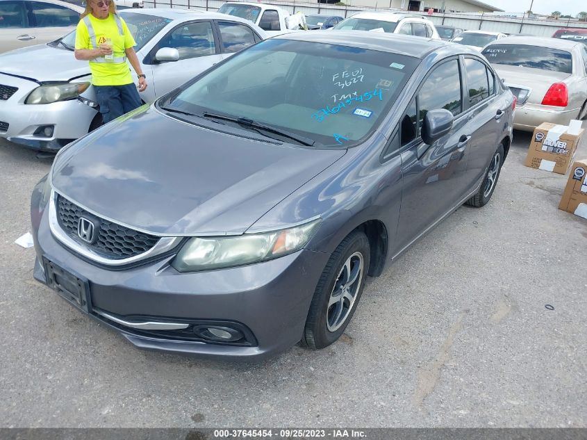 2015 HONDA CIVIC SEDAN SE - 19XFB2F72FE013627
