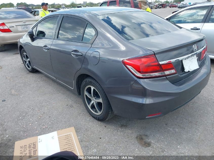 2015 HONDA CIVIC SEDAN SE - 19XFB2F72FE013627