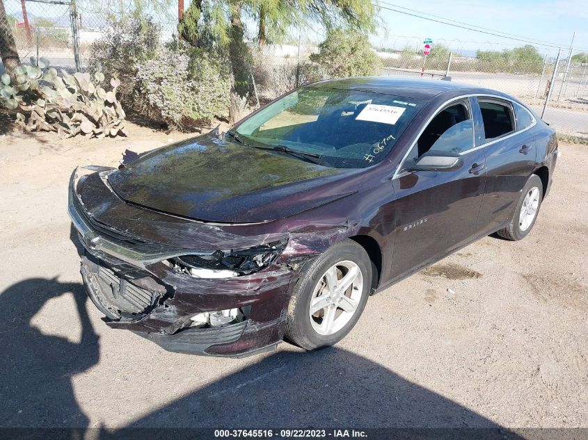 2020 CHEVROLET MALIBU LS - 1G1ZB5ST7LF020679