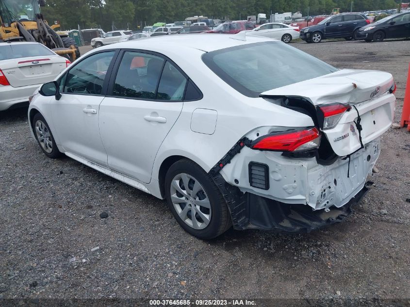 2022 TOYOTA COROLLA LE - 5YFEPMAE3NP359536