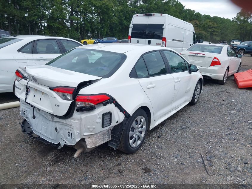 2022 TOYOTA COROLLA LE - 5YFEPMAE3NP359536