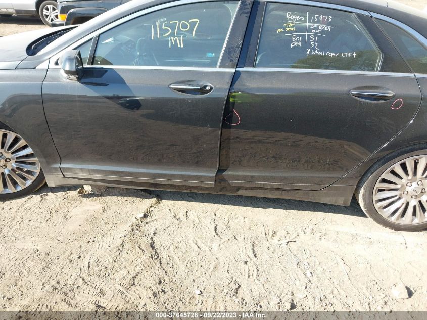 2015 LINCOLN MKZ - 3LN6L2G99FR600893