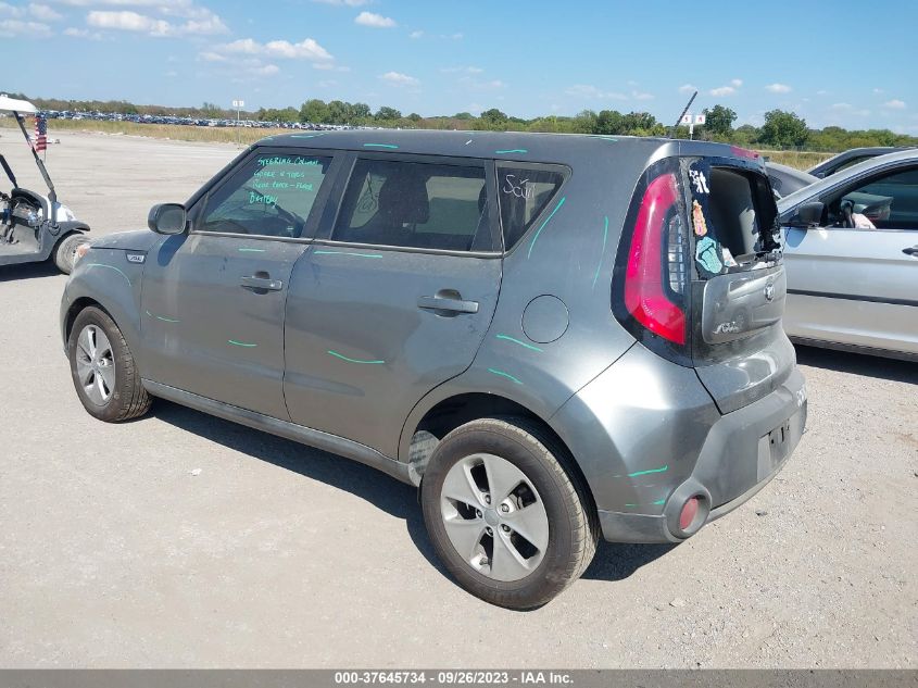 2016 KIA SOUL - KNDJN2A23G7380034