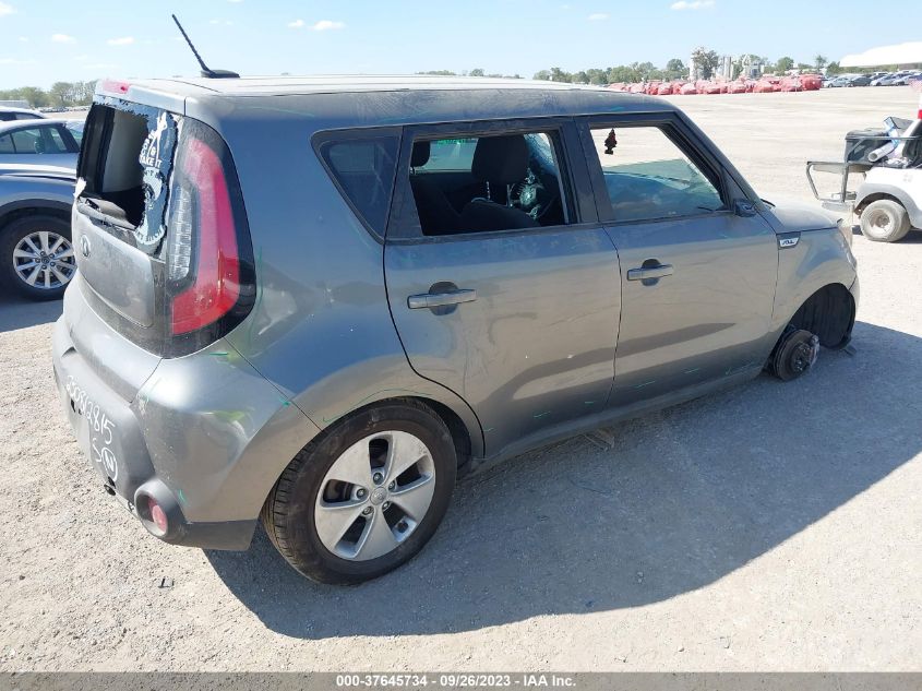 2016 KIA SOUL - KNDJN2A23G7380034