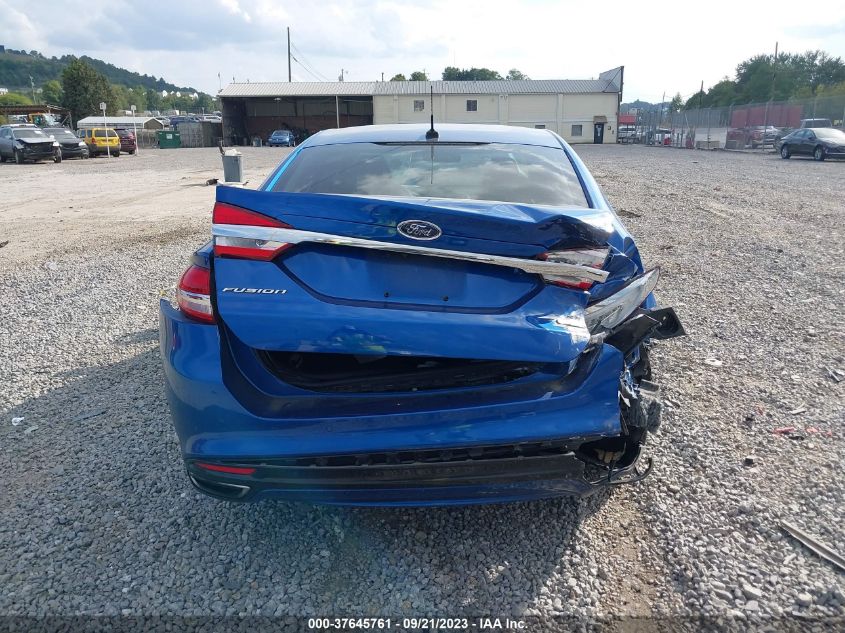 2017 FORD FUSION SE - 3FA6P0H99HR103007