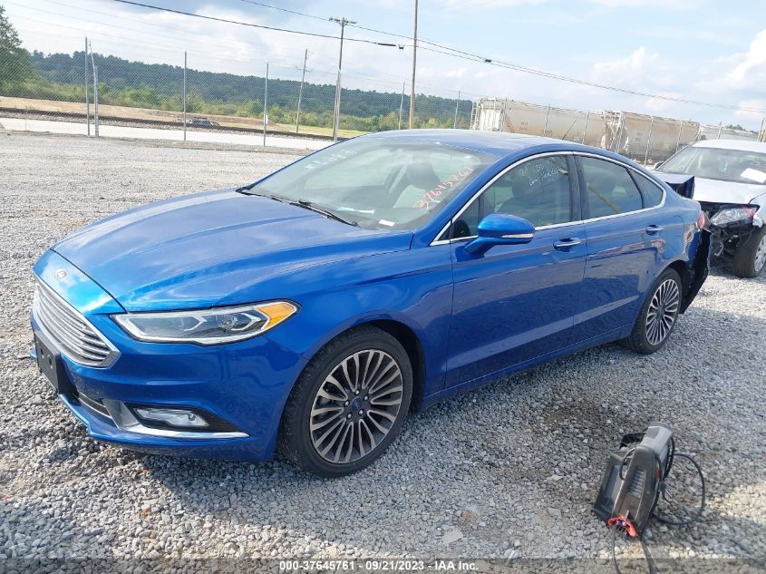 2017 FORD FUSION SE - 3FA6P0H99HR103007