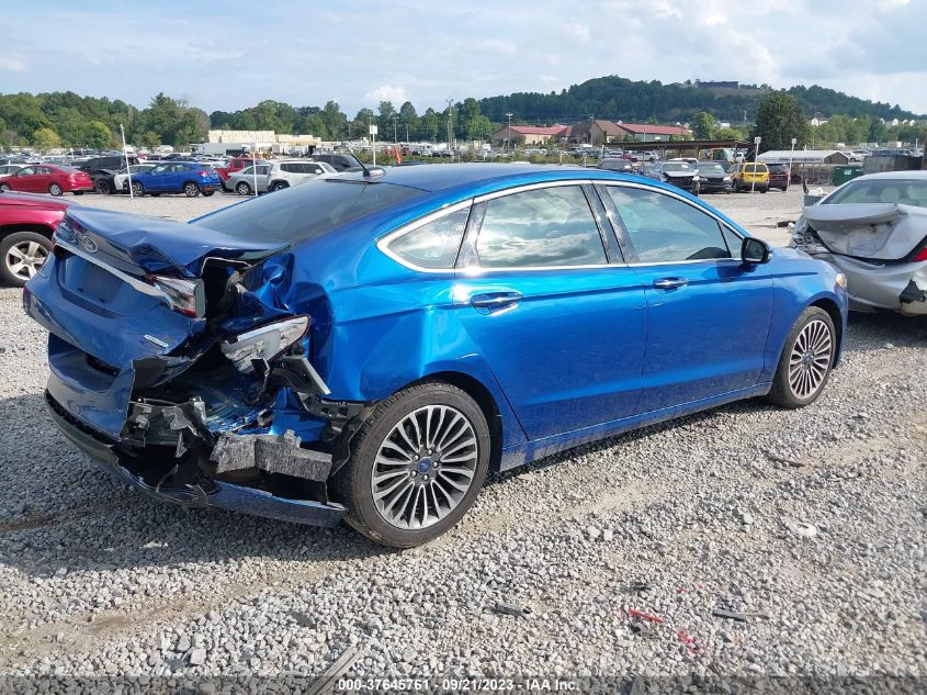 2017 FORD FUSION SE - 3FA6P0H99HR103007