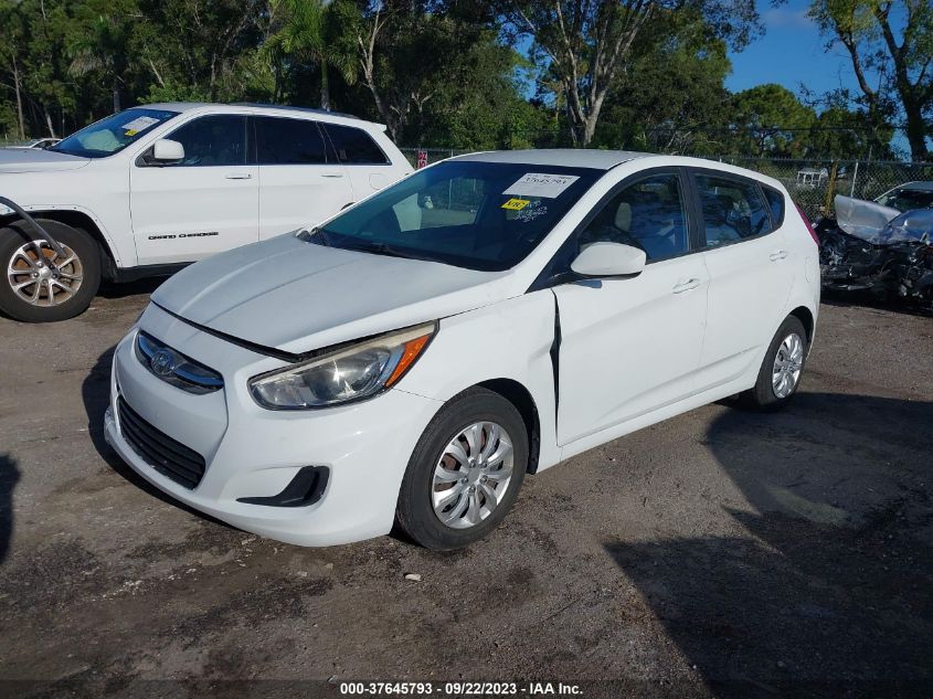 2016 HYUNDAI ACCENT SE - KMHCT5AE9GU255370