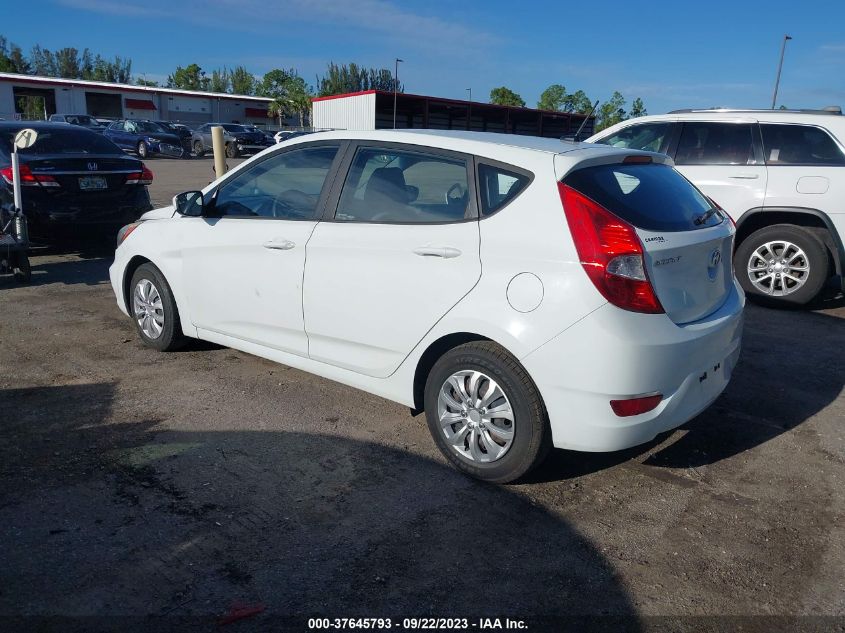 2016 HYUNDAI ACCENT SE - KMHCT5AE9GU255370