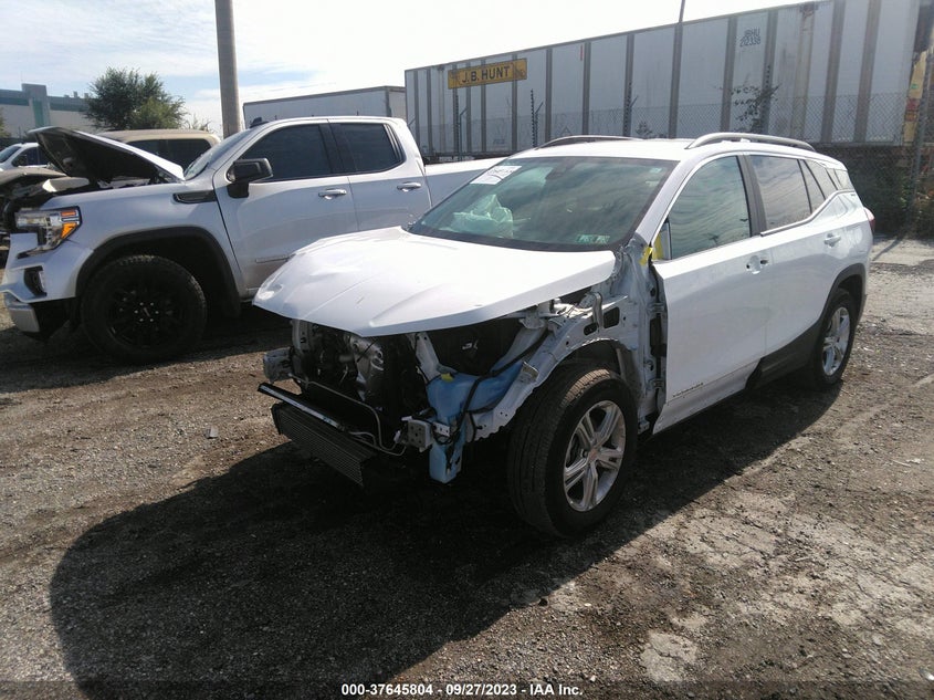 VIN 3GKALMEV8NL147835 2022 GMC TERRAIN SLE