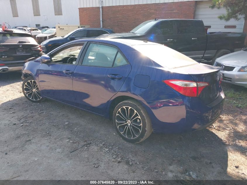 2014 TOYOTA COROLLA L/LE/LE PLS/PRM/S/S PLS - 2T1BURHE3EC031158