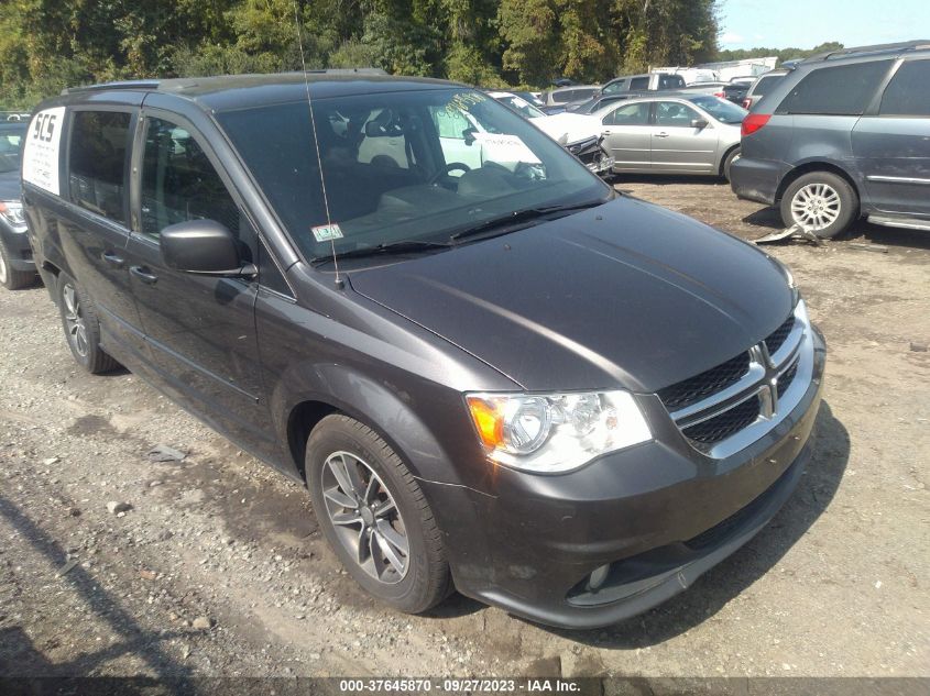 2017 DODGE GRAND CARAVAN SXT - 2C4RDGCGXHR562339