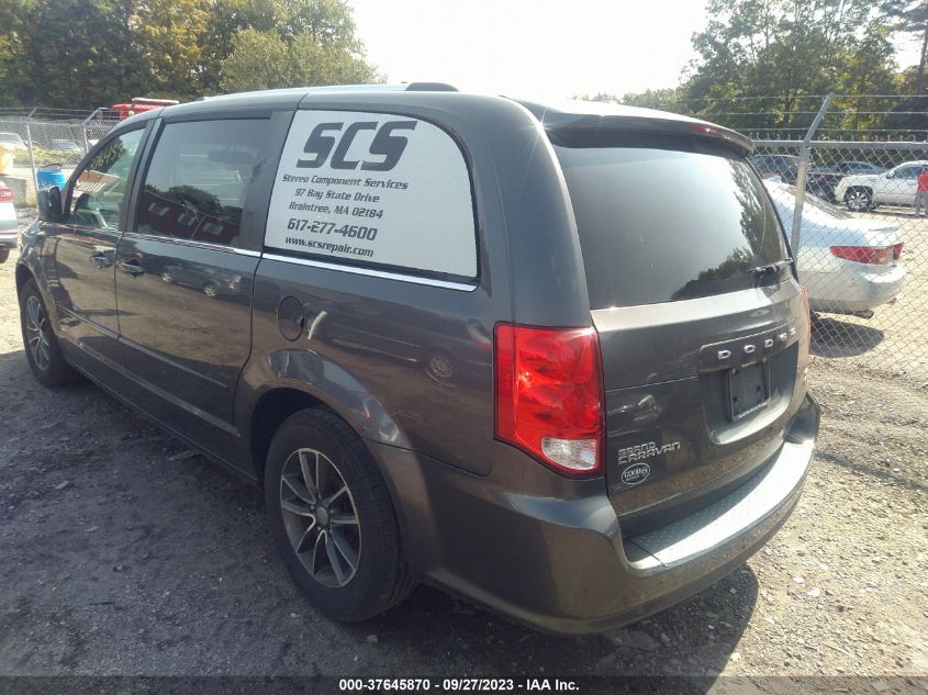 2017 DODGE GRAND CARAVAN SXT - 2C4RDGCGXHR562339