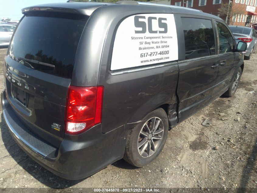 2017 DODGE GRAND CARAVAN SXT - 2C4RDGCGXHR562339