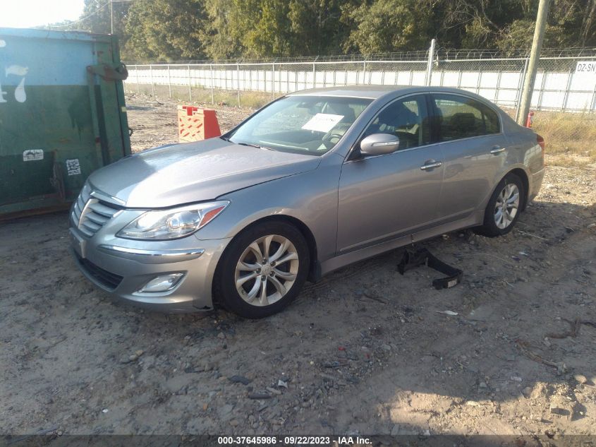 2013 HYUNDAI GENESIS 3.8L - KMHGC4DD4DU225543