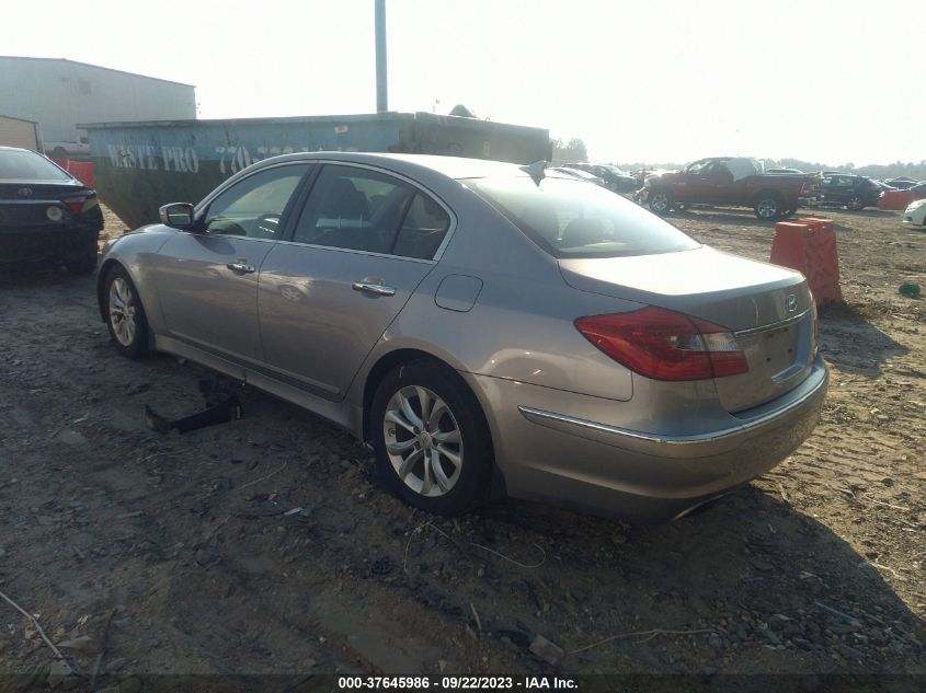 2013 HYUNDAI GENESIS 3.8L - KMHGC4DD4DU225543