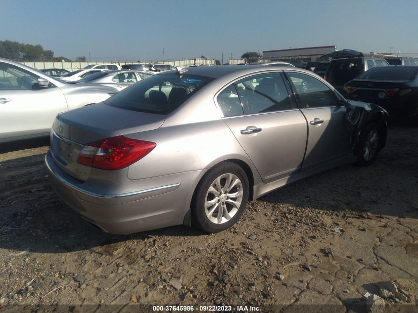 2013 HYUNDAI GENESIS 3.8L - KMHGC4DD4DU225543