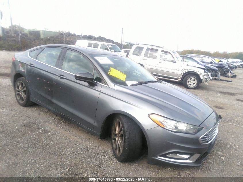 2017 FORD FUSION SE - 3FA6P0H72HR338749