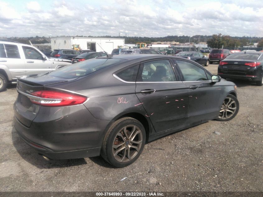 2017 FORD FUSION SE - 3FA6P0H72HR338749