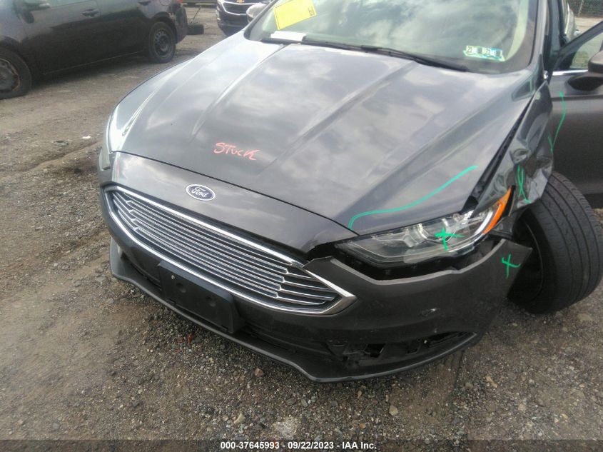 2017 FORD FUSION SE - 3FA6P0H72HR338749