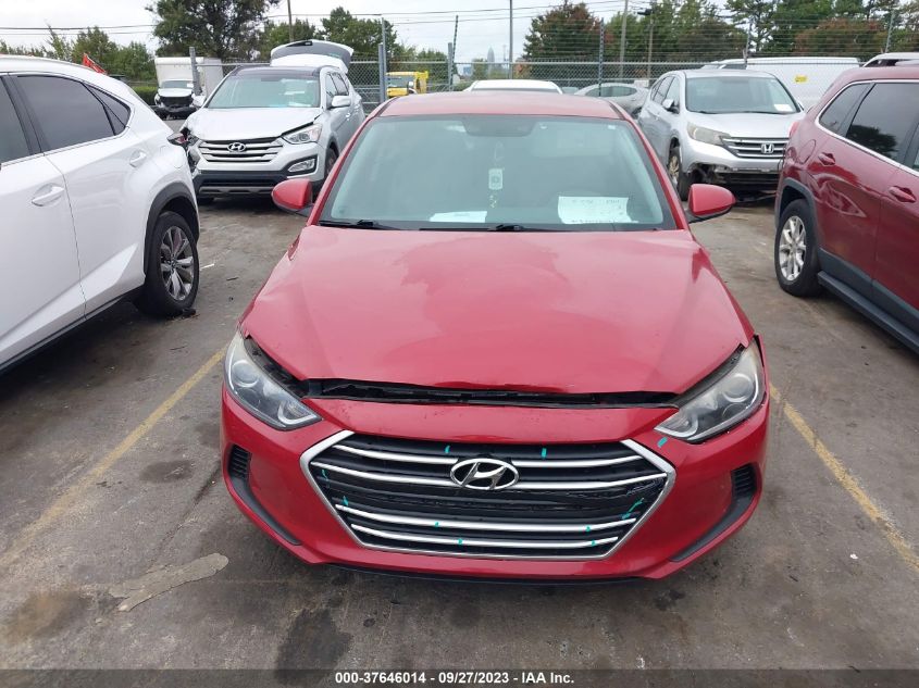 2017 HYUNDAI ELANTRA SE - 5NPD84LF4HH029517