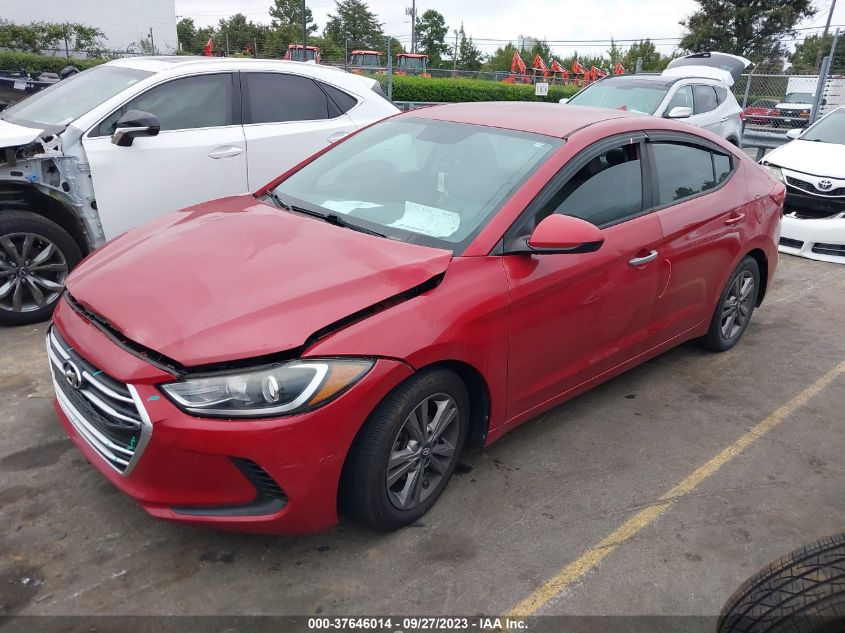 2017 HYUNDAI ELANTRA SE - 5NPD84LF4HH029517