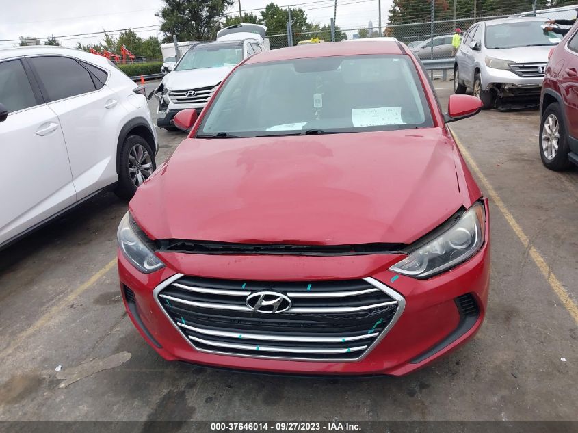 2017 HYUNDAI ELANTRA SE - 5NPD84LF4HH029517