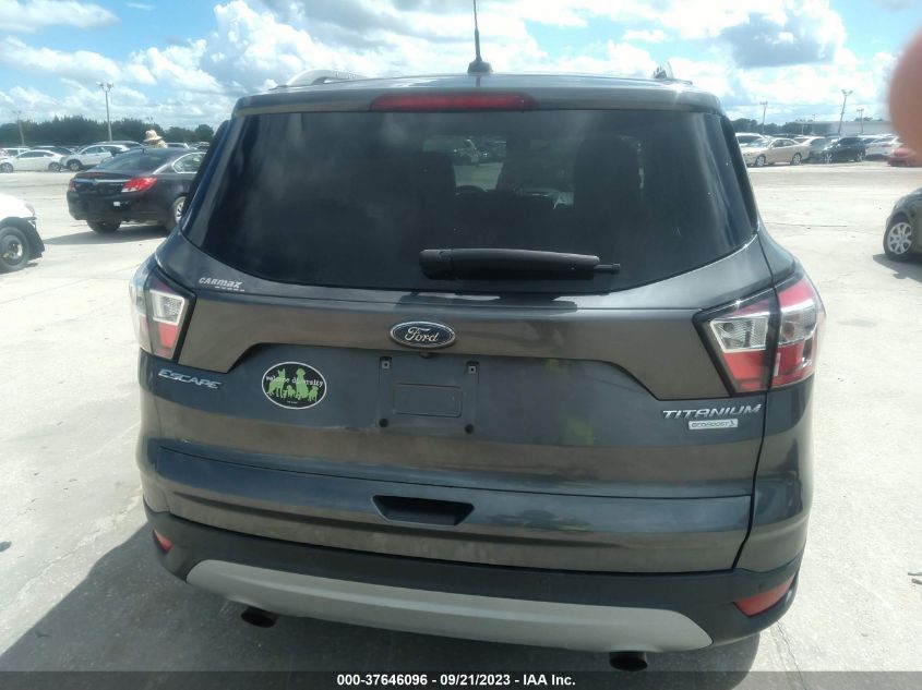 2017 FORD ESCAPE TITANIUM - 1FMCU0JD9HUC92492